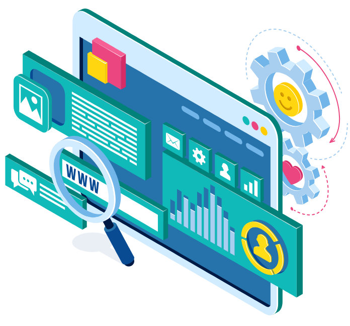 Web design and development services